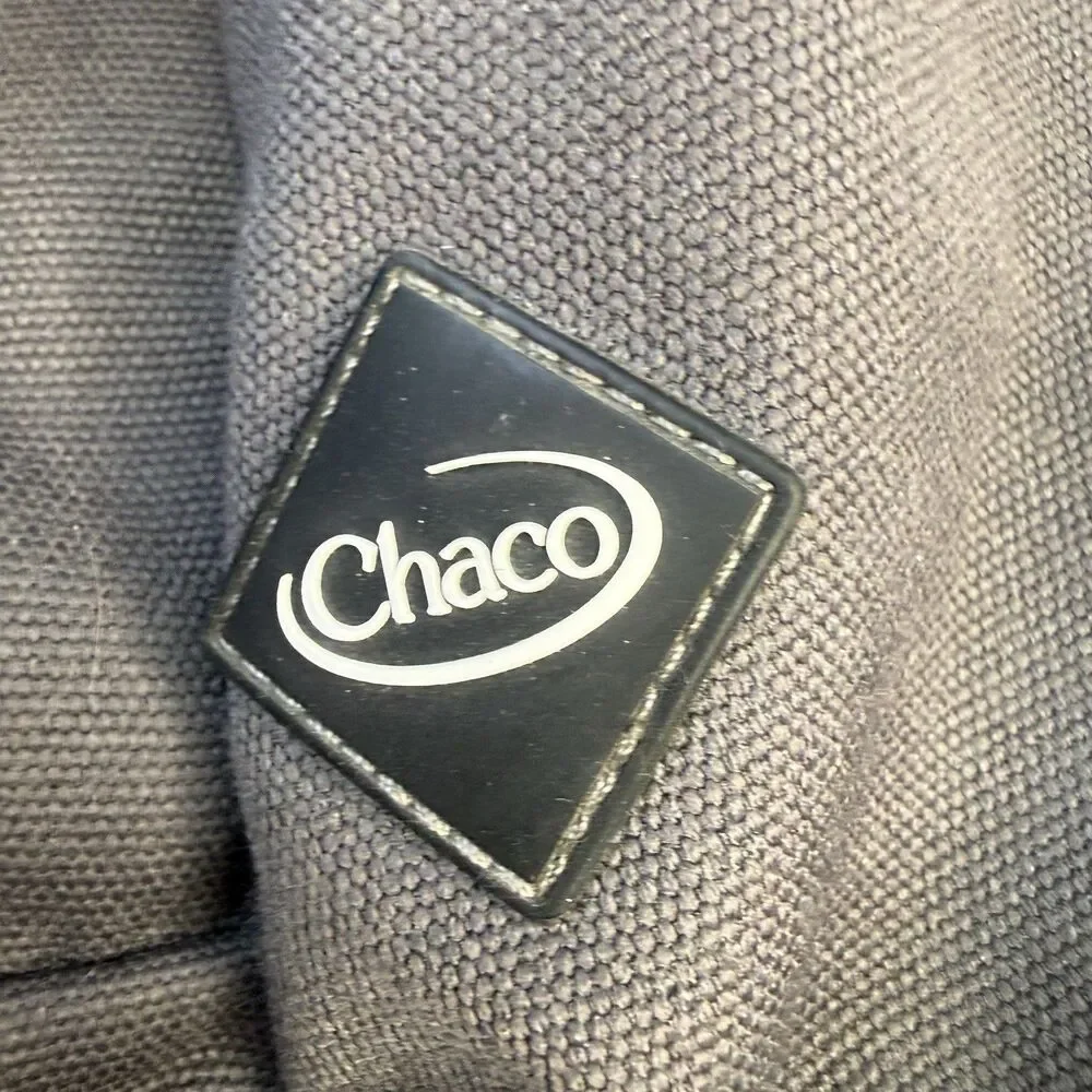 Chaco Radlands Daypack Backpack Gray Outdoor Hiking Travel Webbing EUC